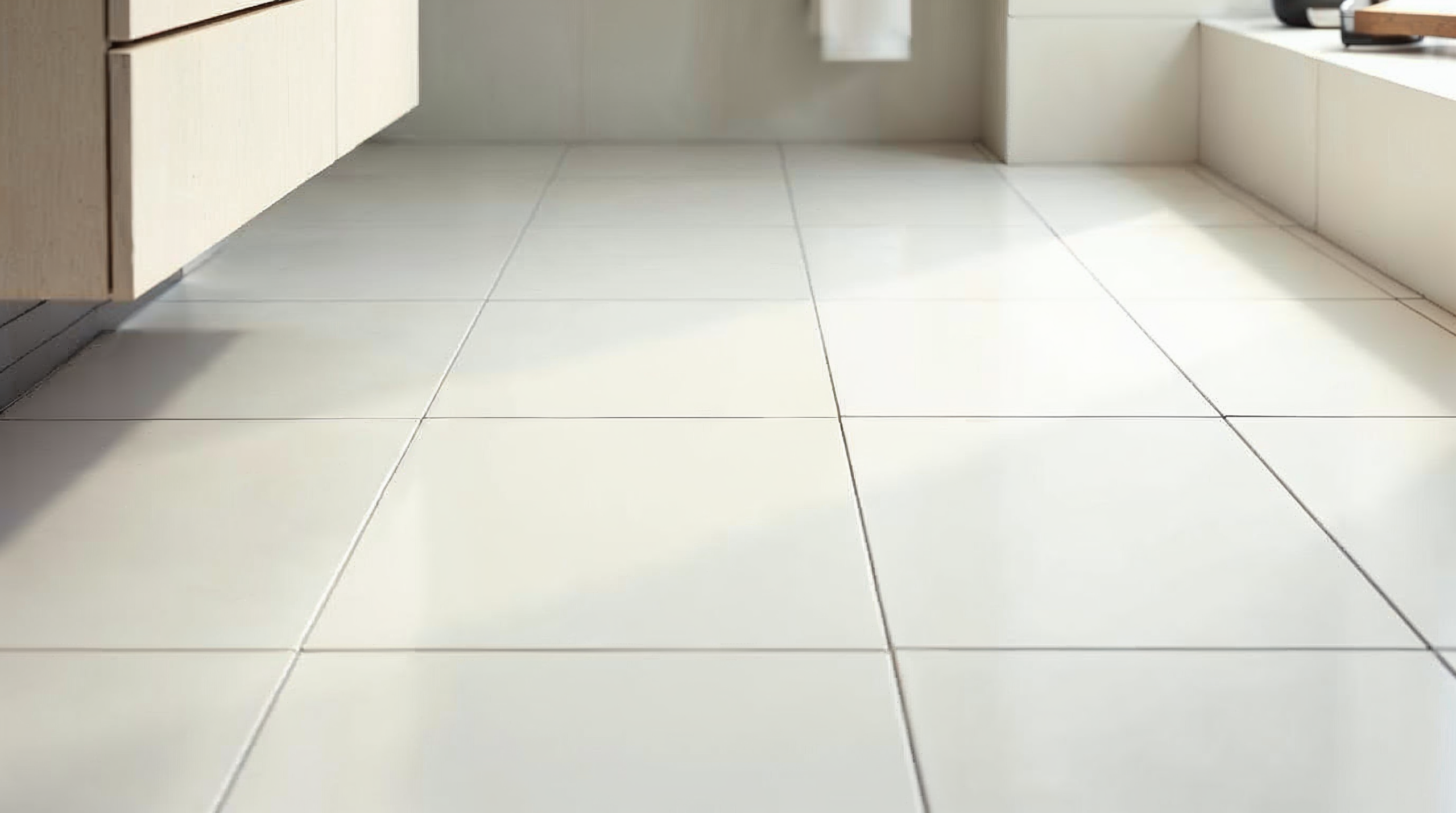 Saubere Fliesenfugen im modernen Bremer Bad