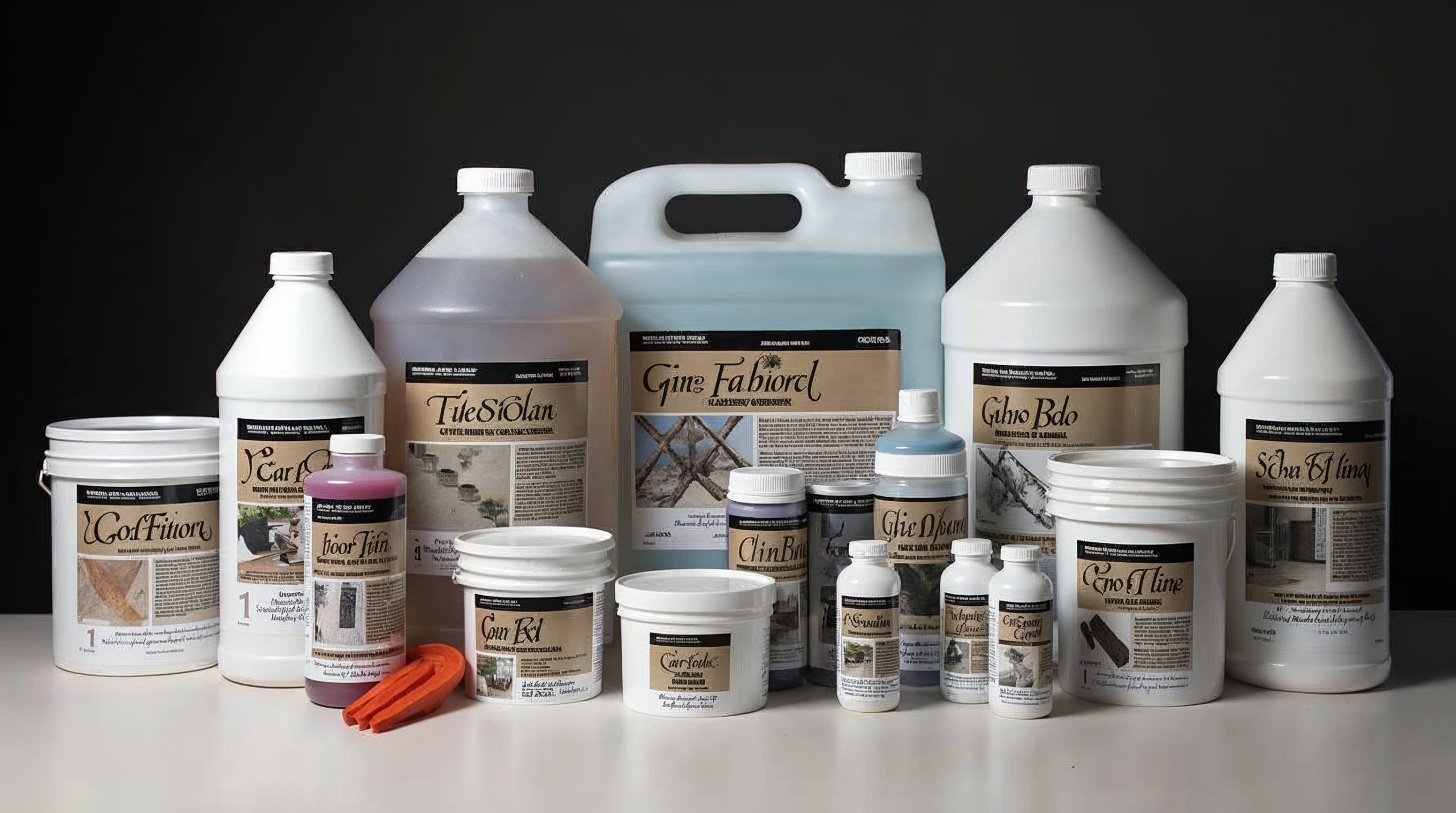 Verschiedene Imprägnier- und Versiegelungsmittel